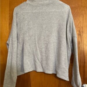 Cozy Gray Turtleneck Sweater